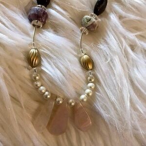 New Hand Crafted Semi Precious Stones Necklace set #3